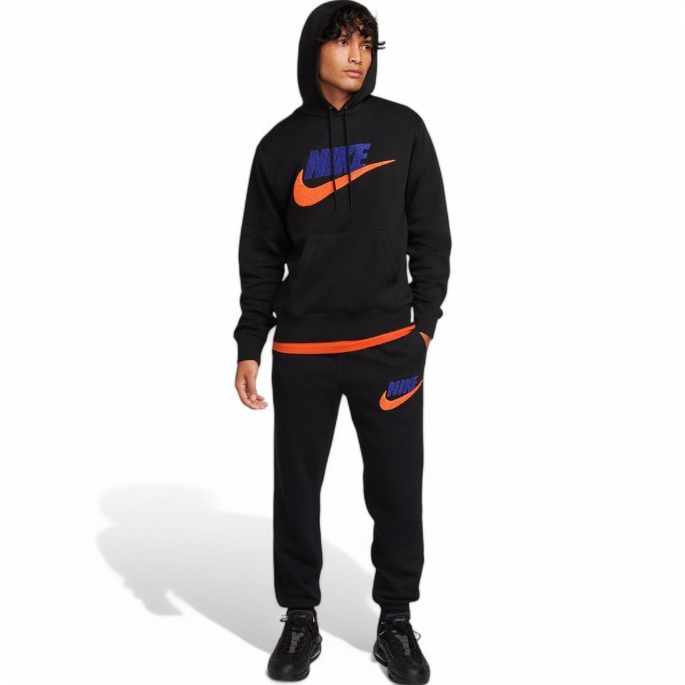 Nike Club Fleece Men's 2 PC Sweatsuit Hoodie + Joggers Fleece 2 piece Tracksui
